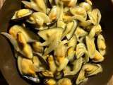 Moules sauce mouclade - recette de famille