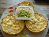 Quiche sans pâte aux surimis et boursin avec son guacamole