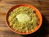 Quinoa de chou fleur et brocolis aux graines