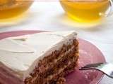 Beet cake – gâteau à la betterave (et à la noisette)