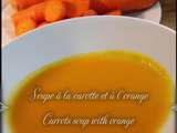 Soupe à la carotte et l’orange