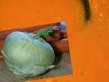 Soupe au chou-rave et carottes