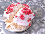 Meringue aux pralines