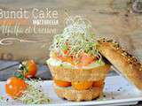 Brunch – Bundt cake saumon mozzarella et pousses d’alfalfa