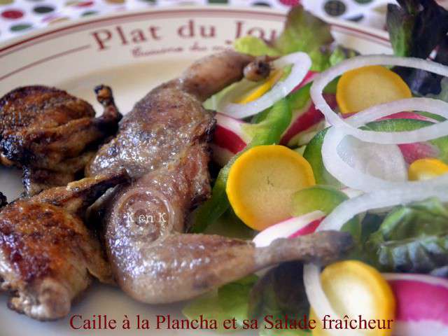 Les Meilleures Recettes de Cailles et Salades