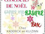 Gagner une box Noel avec le concours Basque Box