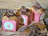Gouter muffins – Recette des muffins aux spéculoos et double chocolat