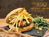 Hamburger bistrot – Recette plancha boeuf aux pommes pailles