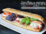 Sandwich panini – Pain de mie au jambon chorizo mozzarella