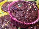 Muffins Courgettes & Chocolat
