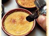 Crème brûlée à la vanille Bourbon et fève tonka