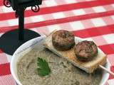 Crème de lentilles à l’andouillette