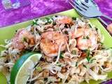 Pad Thaï aux crevettes (Thaïlande)