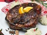 Porc rôti aux épices de Noël