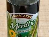 Sirop de menthe Mascarin, nouvelle formule