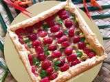 Tarte aux goyaviers et aux bananes