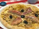 Tarte fine aux oignons et aux rougets