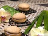 Whoopie noisette et crème de canne à sucre