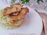 Crumble de poisson aux courgettes / Plat du jour - Kamika