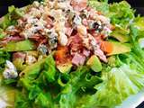 Salade avocat, bacon, roquefort & patate douce - Kamika