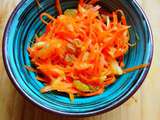 Salade de carottes et pommes - Kamika