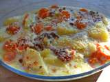 Pommes de terre et carottes a la savoyarde