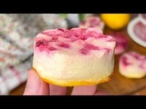 Cheesecake Citron Framboises : sans farine ! Recette Dessert Facile Gâteau Instantané