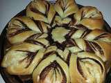 Brioche fleur au nutella