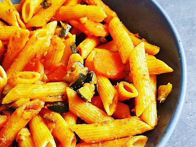 Recettes De Penne Et Courgettes