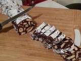 Saucisson chocolat, miel