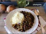 Cata cooking challenge#06 couscous végétarien aux oignons et raisins secs du Maroc