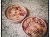 Crèmes brûlées à la framboise et à la crème d'amande