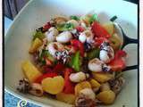 Salade de pommes de terre tiède de Noirmoutier aux supions à l'ail