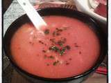 Soupe express à la tomate et aux petites pâtes