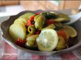 Tajine de légumes du soleil aux olives et au citron , recette Quitoque , adaptée au multicuiseur