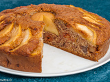 Gâteau aux pommes et aux marrons à l’orange