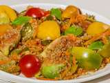 Salade de quinoa aux figues et aux noix