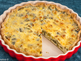 Tarte feuilletée courgettes fromage