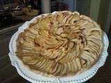 Dessert de la rentrée ,la classique tarte aux pommes
