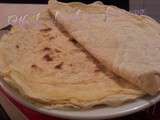Crêpes sans oeufs et sans lait de vache