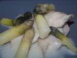 Blanquette de poisson aux asperges