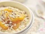 Porridge réconfortant à l’orange et à la cannelle