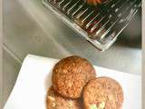 Cookies amande, cannelle et miel
