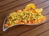 Salade de carottes et lentilles corail