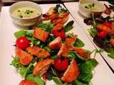 Salade de poulet croquant