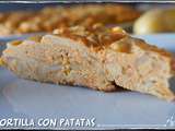 Omelette (tortilla) espagnole aux pommes de terre, aux oignons