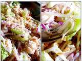 Salade vietnamienne au crabe et au soja