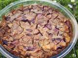 Clafoutis pommes-fruits rouges