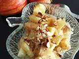 Compotée pommes poires-amandes noisettes