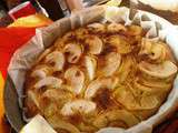 Gâteau pommes-noix-amandes